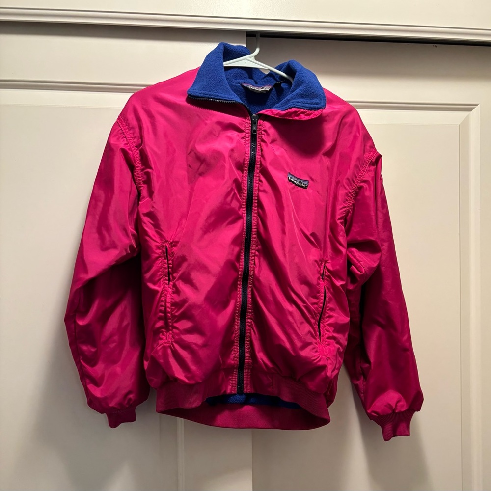 Patagonia vintage windbreaker/bomber jacket, size 12/XS/S